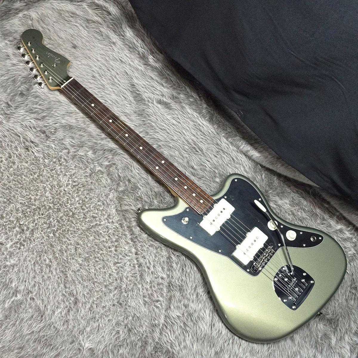 Fender Made In Japan Hybrid II Jazzmaster RW Jasper Olive Metallic