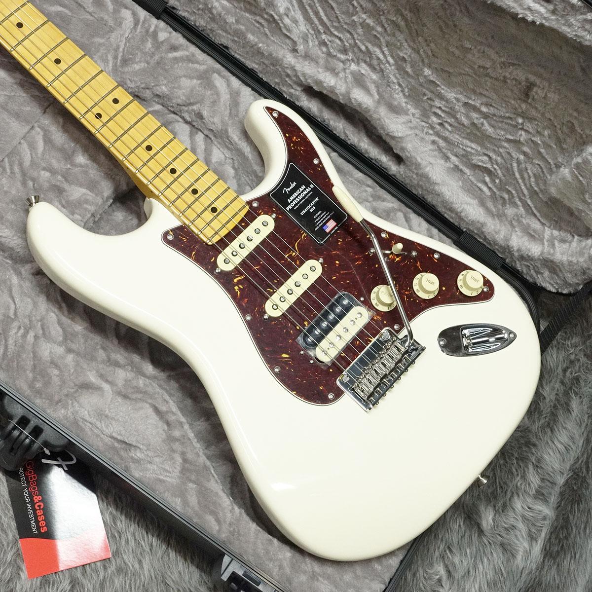 Fender American Professional II Stratocaster HSS MN Olympic White ...