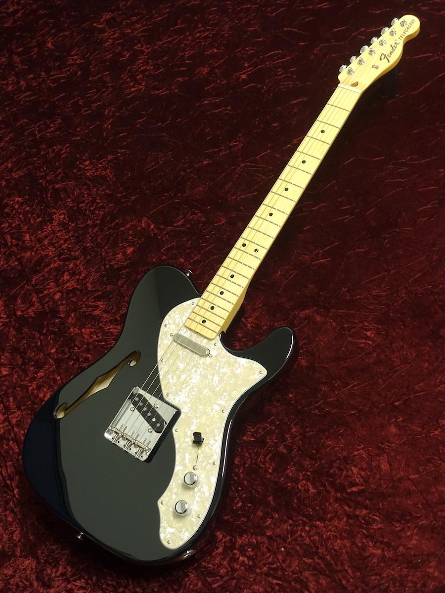 FSR Made In Japan Traditional II 60s Telecaster Thinline MN Black  #JD23022395