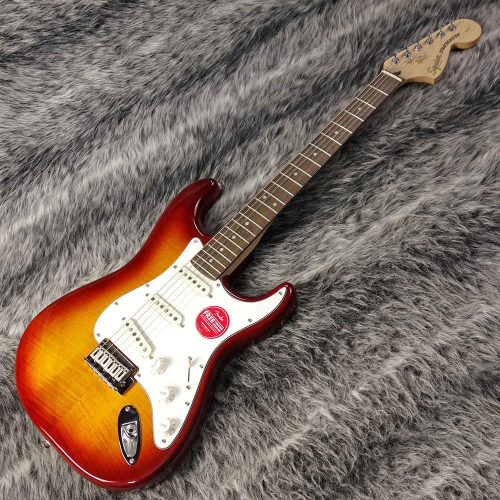 Squier Standard Stratocaster FMT Amber Sunburst <スクワイア>｜平野楽器 ロッキン オンラインストア