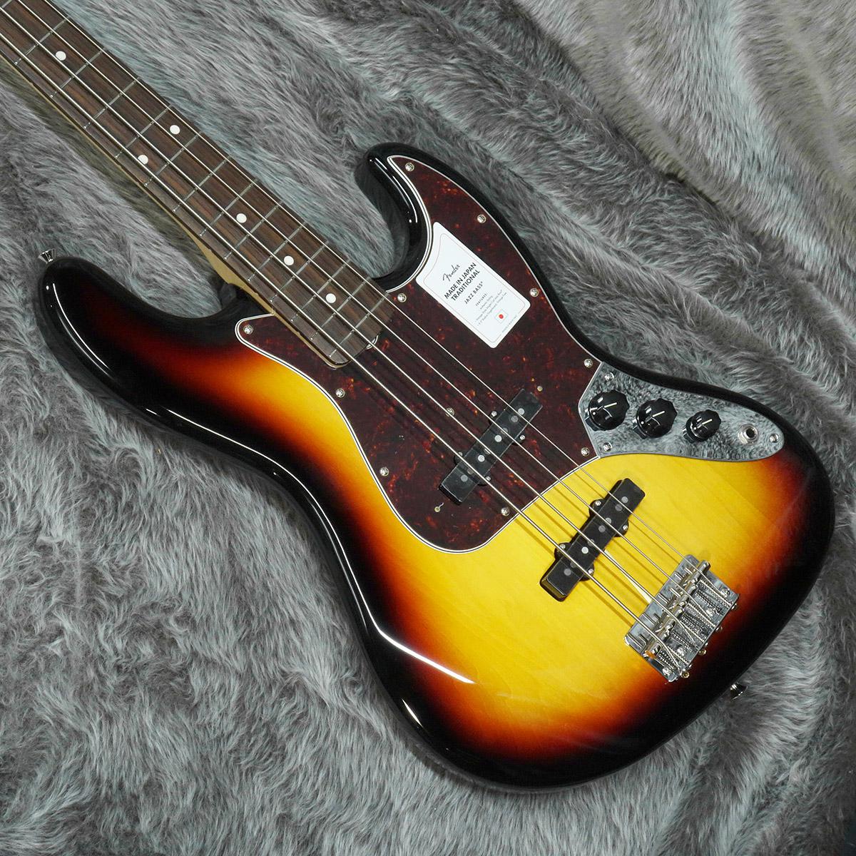 Fender Japan Made in Japan Traditional 60s Jazz Bass RW 3-Color