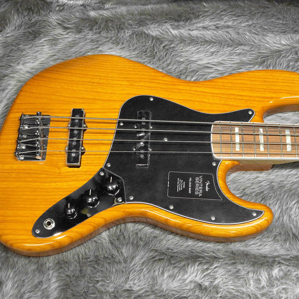 ベース FENDER JazzBass Mexico 楽天市場】Fender Mexico Vintera 70s Jazz Bass -Inca Silver