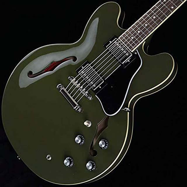 Epiphone ES-335 Olive Drab Green <エピフォン>｜平野楽器 ロッキン