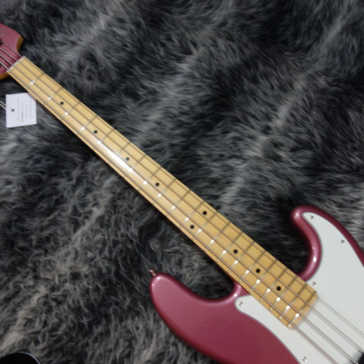 Fender Made In Japan Hybrid II Precision Bass Burgundy Mist