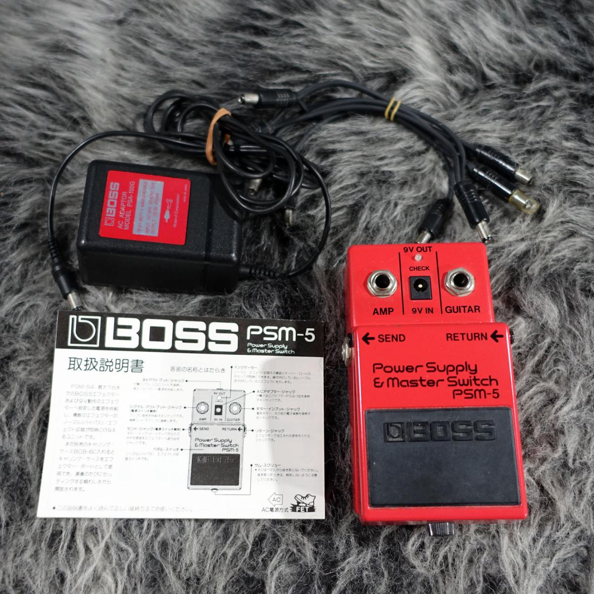 BOSS PSM-5 Power Supply & Master Switch｜平野楽器 ロッキン 