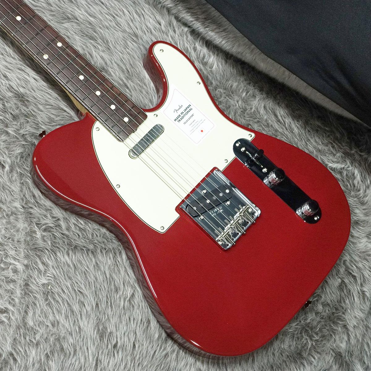 2023 Collection Made in Japan Traditional 60s Telecaster RW Aged Dakota Red