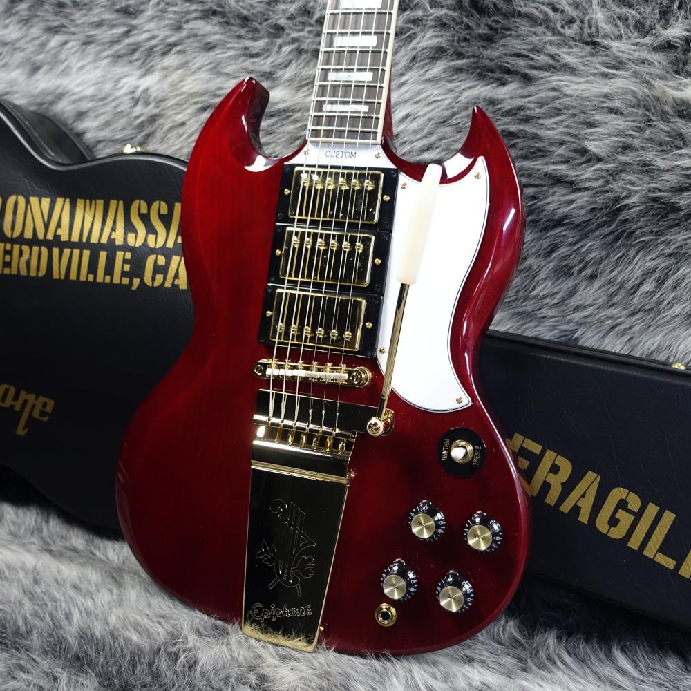 Epiphone Joe Bonamassa 1963 Sg Custom Dark Wine Red ｜hirano Music Online Store 7346