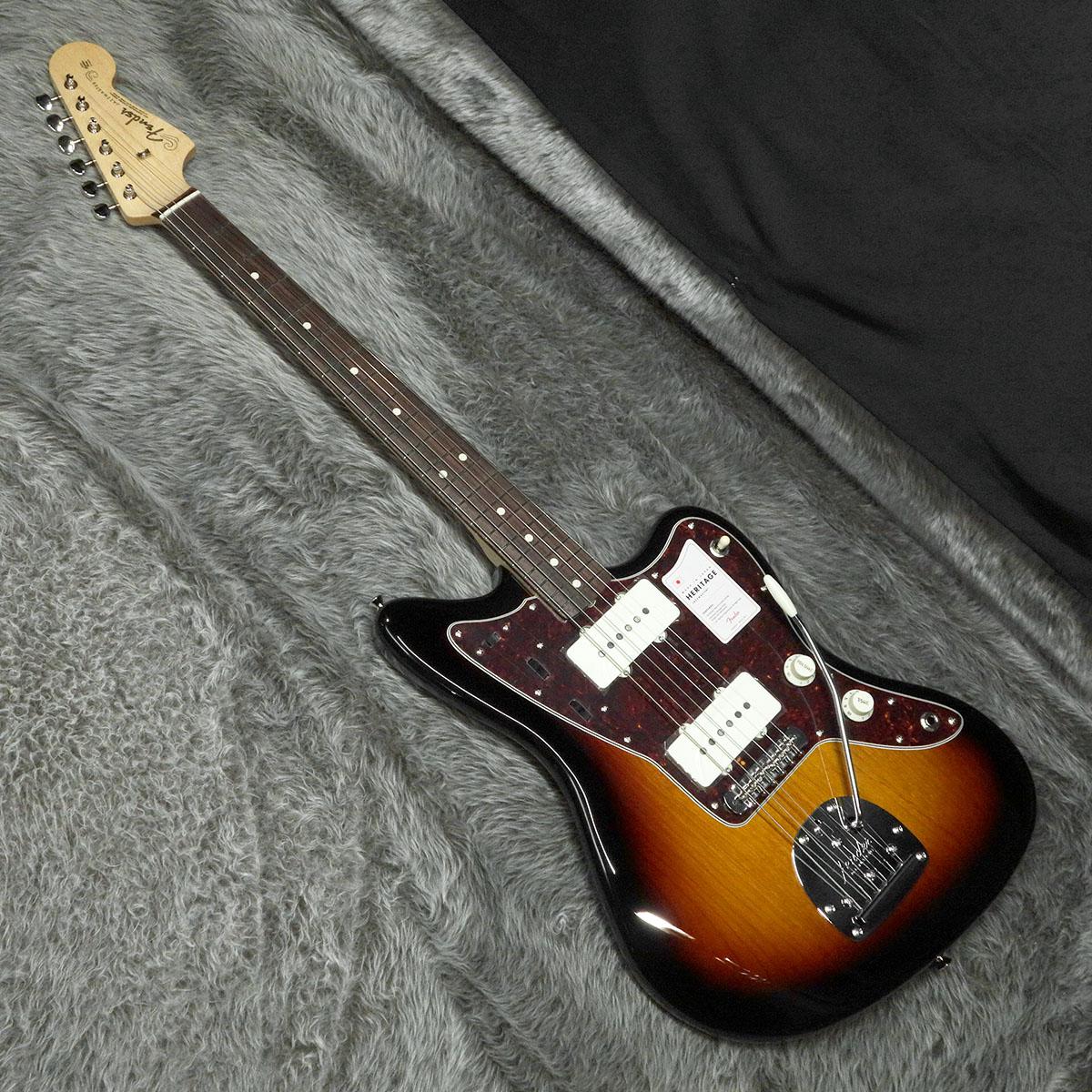 Fender Made in Japan Heritage 60s Jazzmaster RW 3-Color Sunburst｜平野楽器 ロッキン  オンラインストア