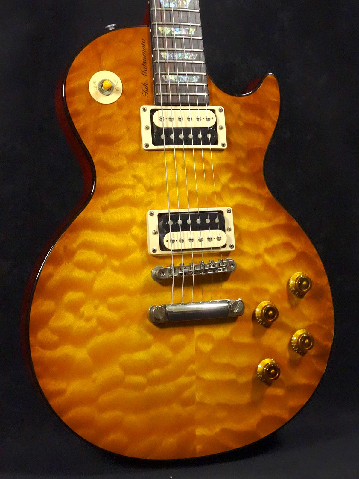 ギター Gibson USA Les Paul Tak Burst TANO GUITARS & LAB — オススメ商品情報！ Gibson TAK MATSUMOTO
