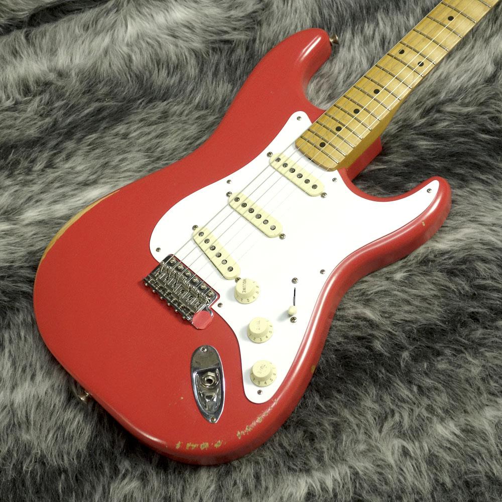 Fender 50 strat road deals worn fiesta red