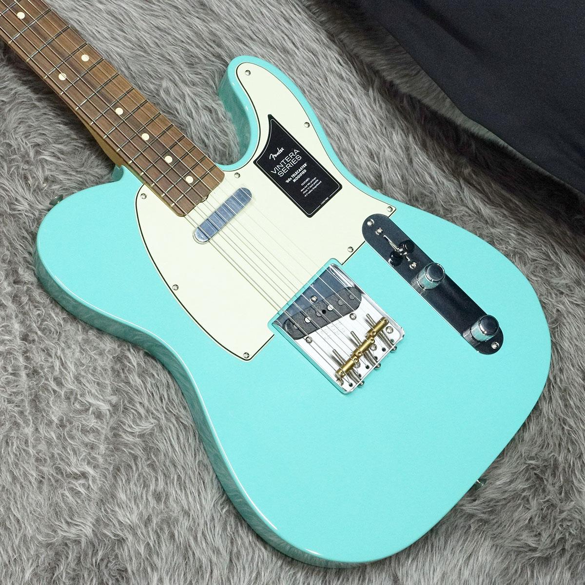 Fender Vintera 60s Telecaster Modified PF Sea Foam Green｜平野楽器