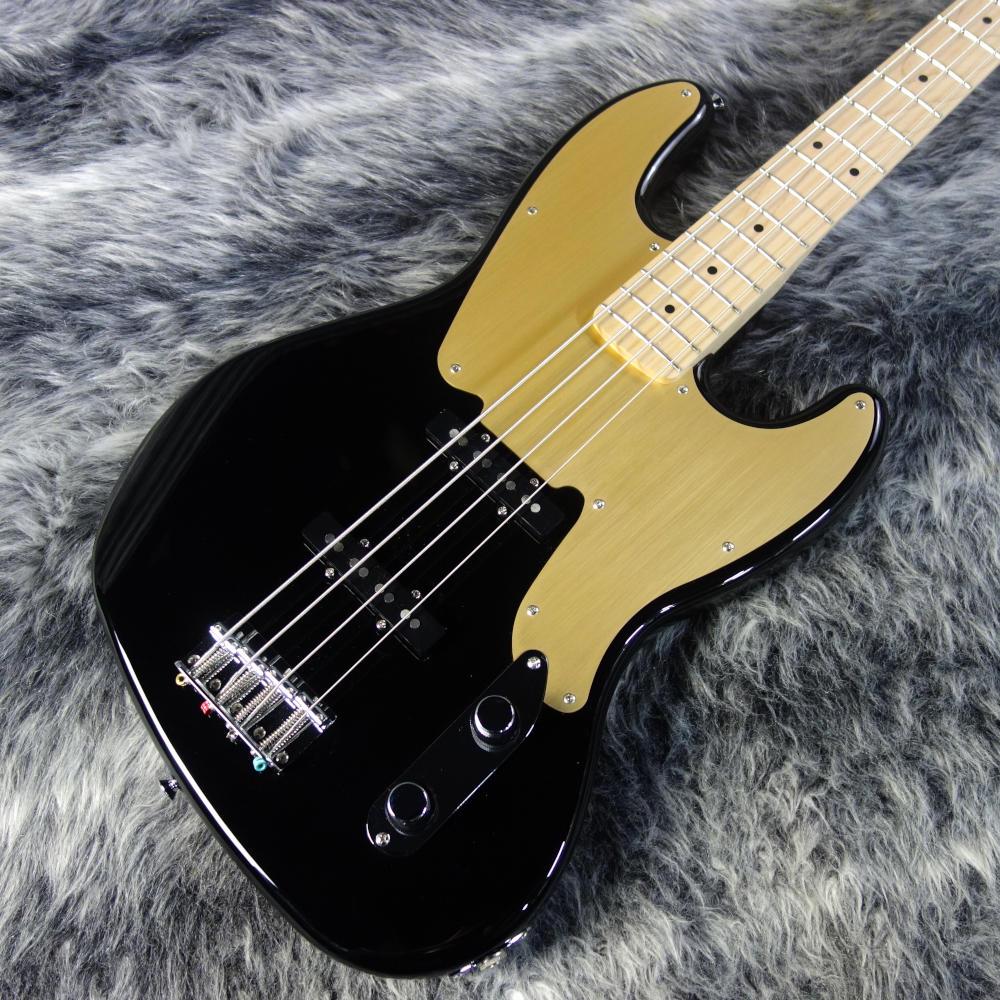 Squier Paranormal Jazz Bass '54 Gold Anodized Pickguard Black