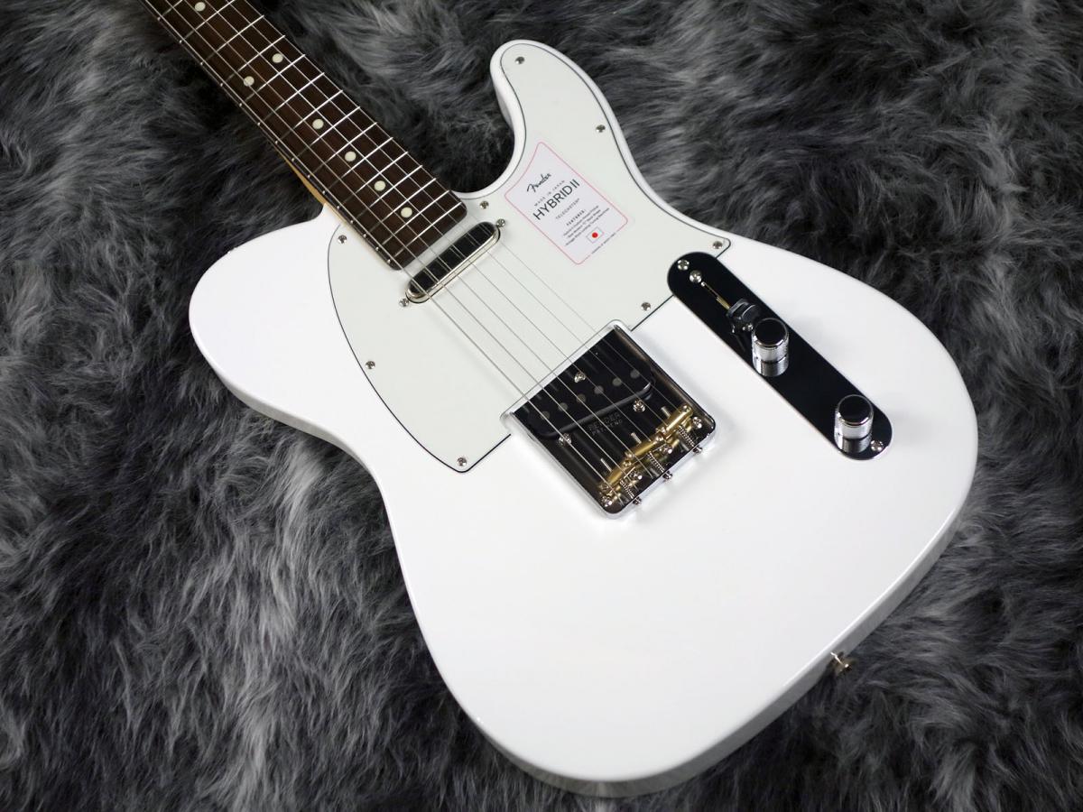 Fender Japan Made in Japan Hybrid II Telecaster RW Arctic White