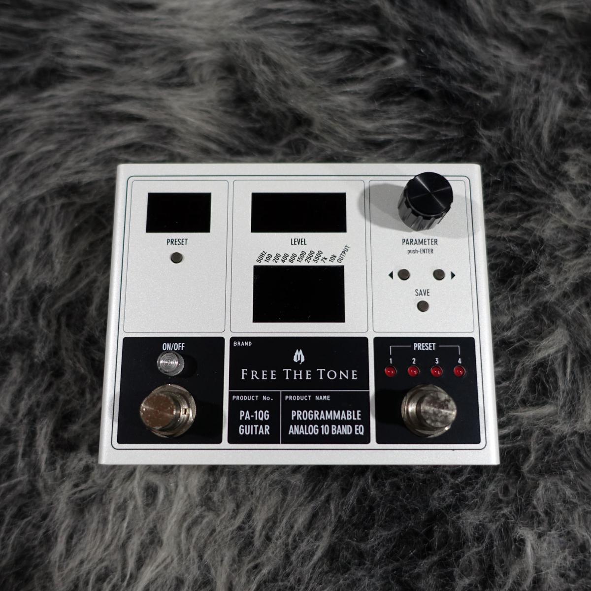 Free The Tone PROGRAMMABLE ANALOG 10 BAND EQ PA-1QG｜平野楽器 