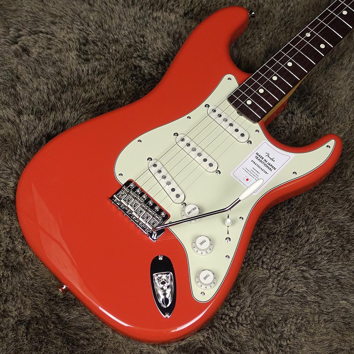 Made in Japan Traditional 60s Stratocaster Fiesta Red