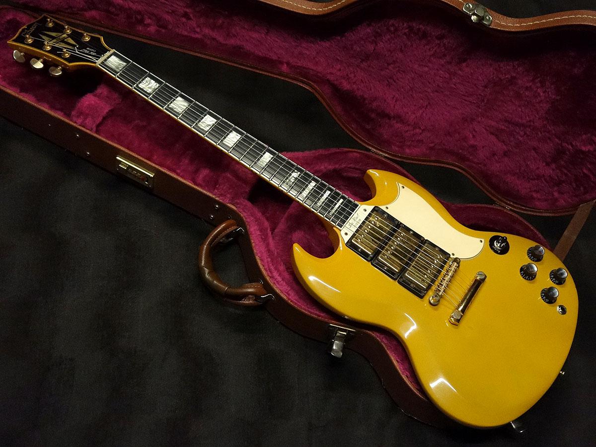 Gibson 30th Anniversary SG Custom 3PU TV Yellow 1991 <ギブソン