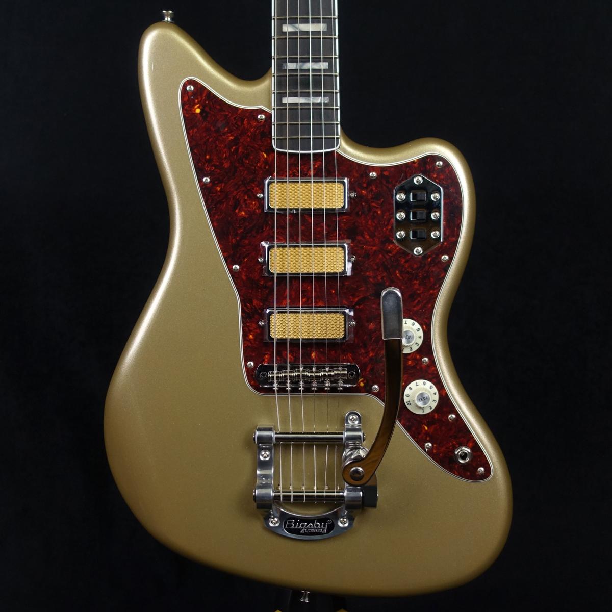 Gold Foil Jazzmaster Shoreline Gold