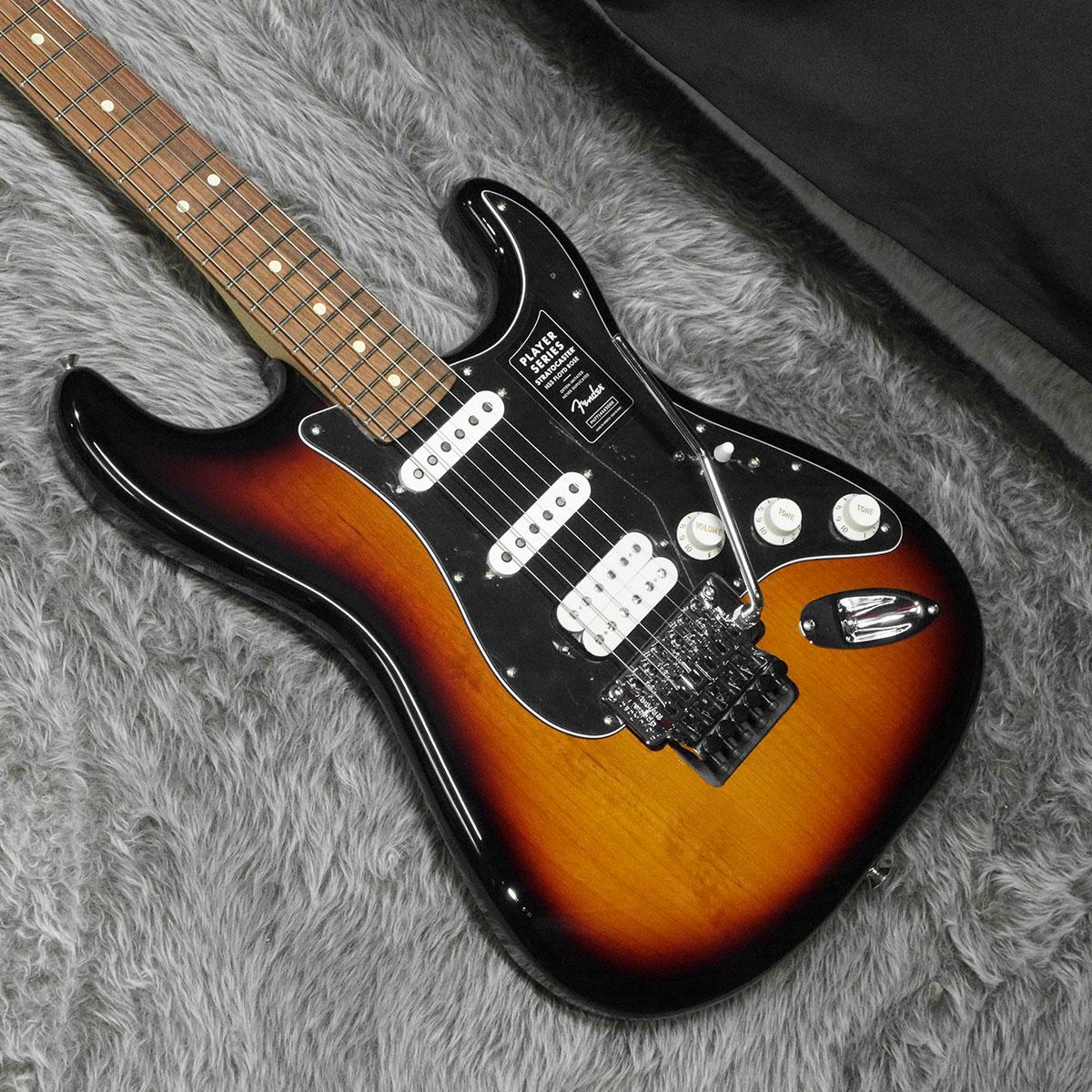 Player Stratocaster with Floyd Rose PF 3-Color Sunburst