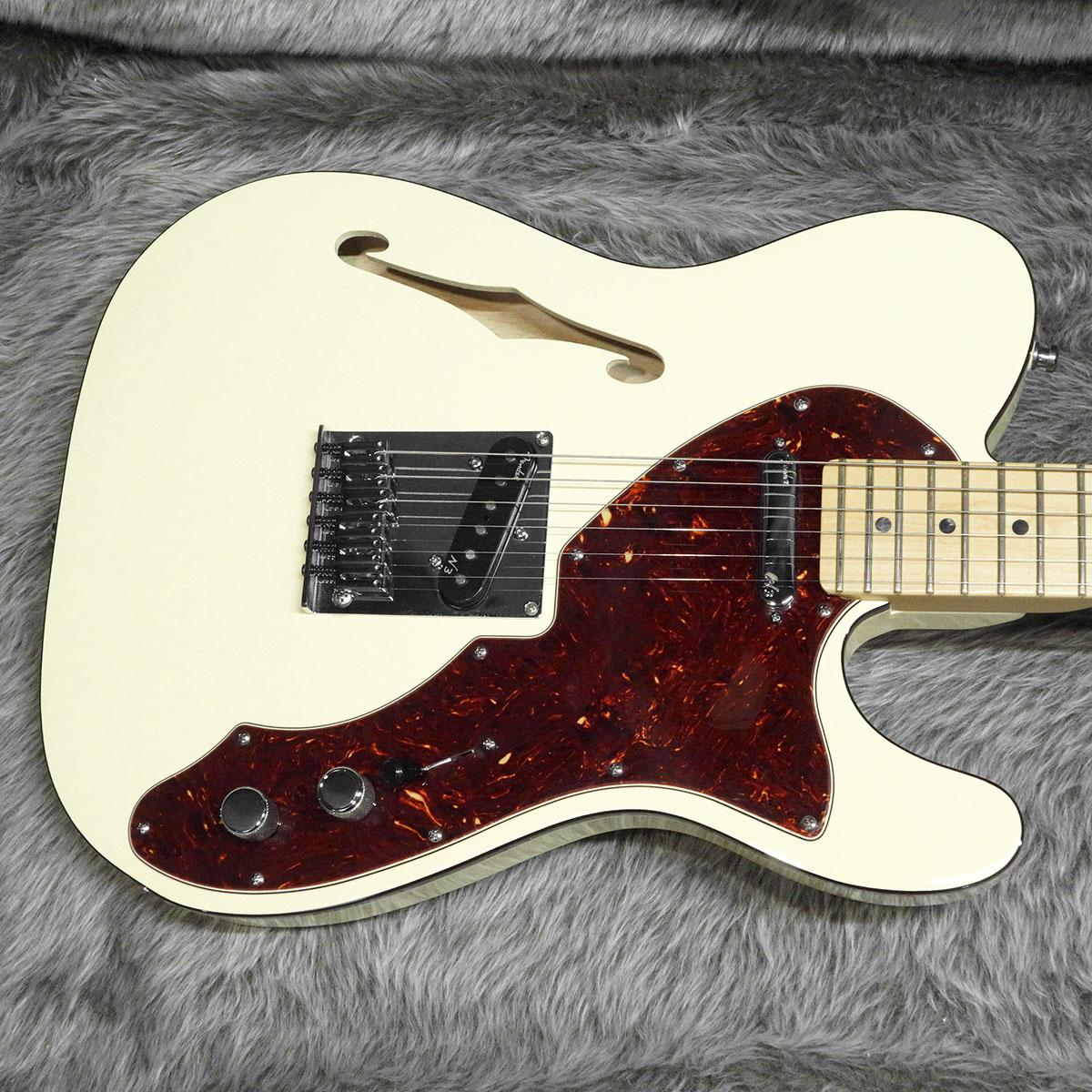 Fender American Deluxe Telecaster Thinline MN Olympic White｜平野楽器 ロッキン  オンラインストア