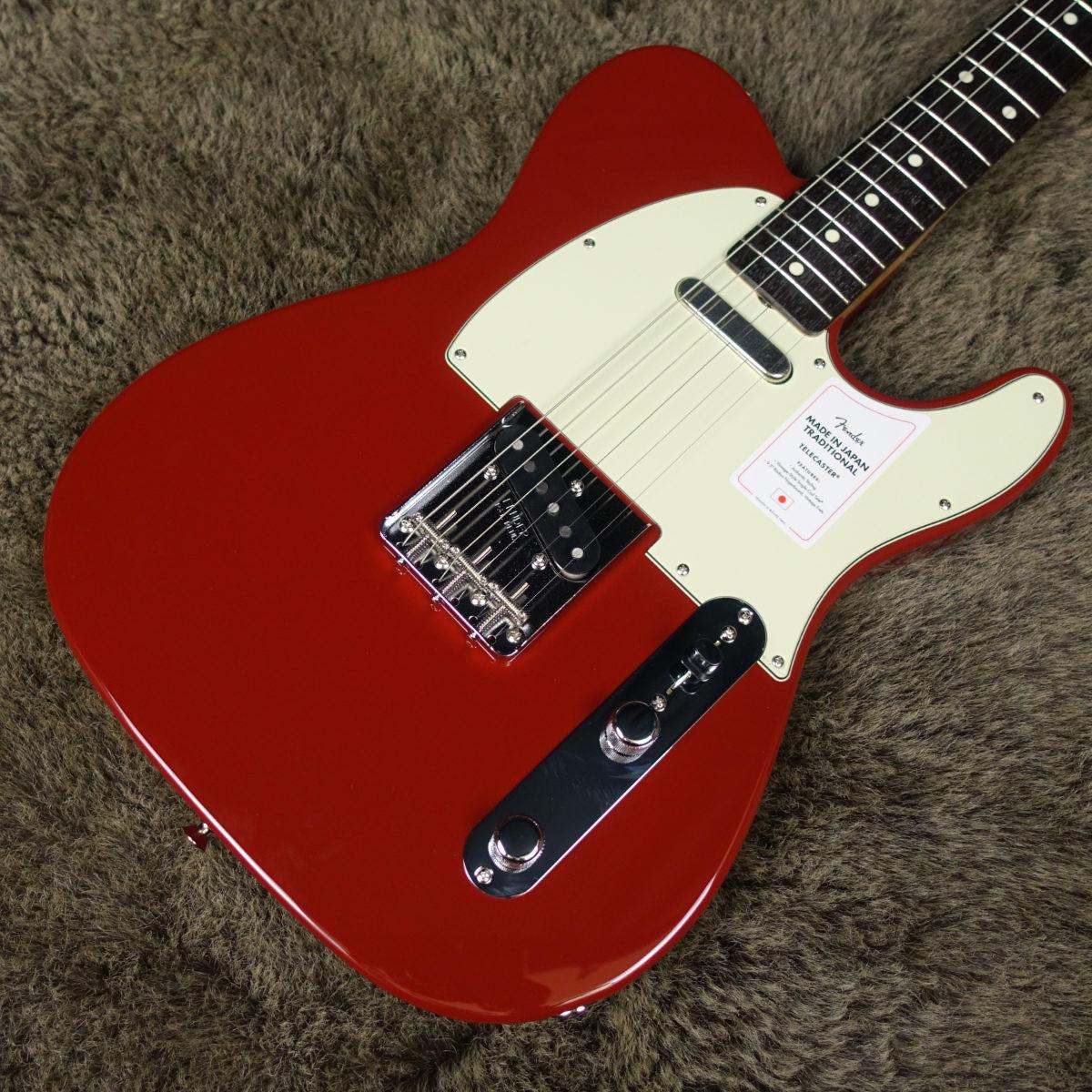 2023 Collection Made in Japan Traditional 60s Telecaster Aged Dakota Red
