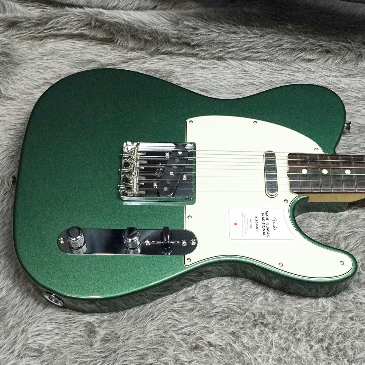 2023 Collection Made in Japan Traditional 60s Telecaster RW Aged Sherwood  Green Metallic
