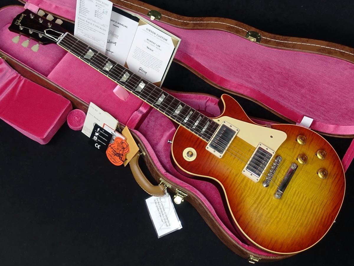 Gibson Custom Shop 1959 Les Paul Standard Factory Burst Murphy Lab