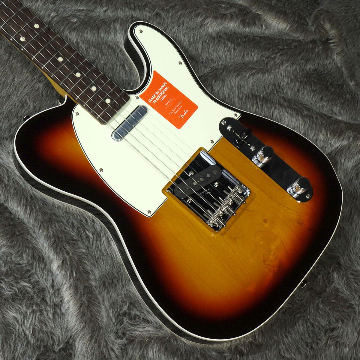 Fender MIJ Traditional 60s Telecaster Custom RW 3-Color Sunburst