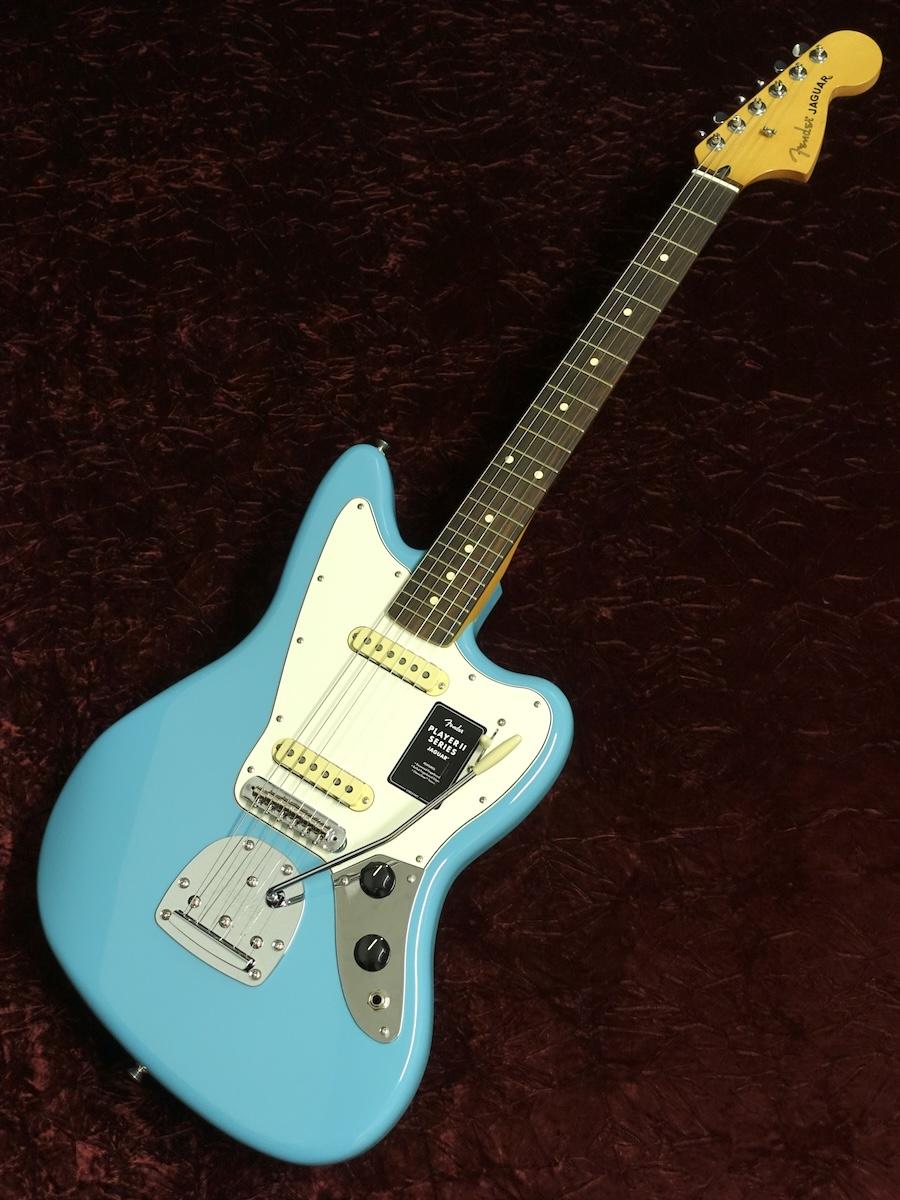 Fender Player II Jaguar RW Aquatone Blue 【通販限定の長期在庫特価