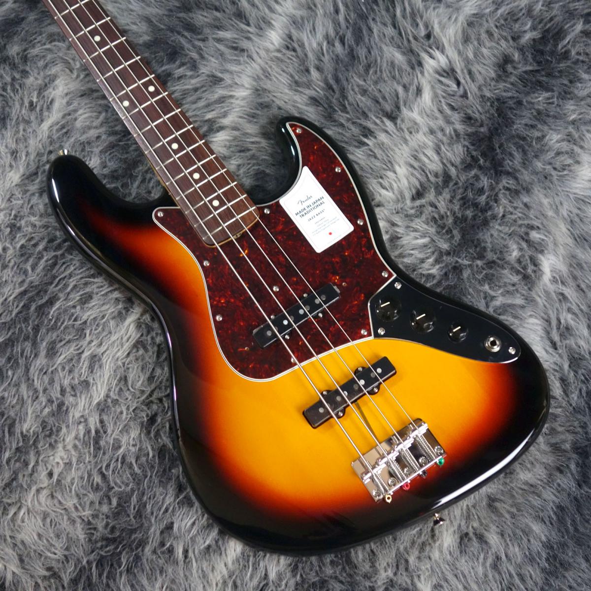 Fender Made in Japan Traditional II 60s Jazz Bass RW 3-Color