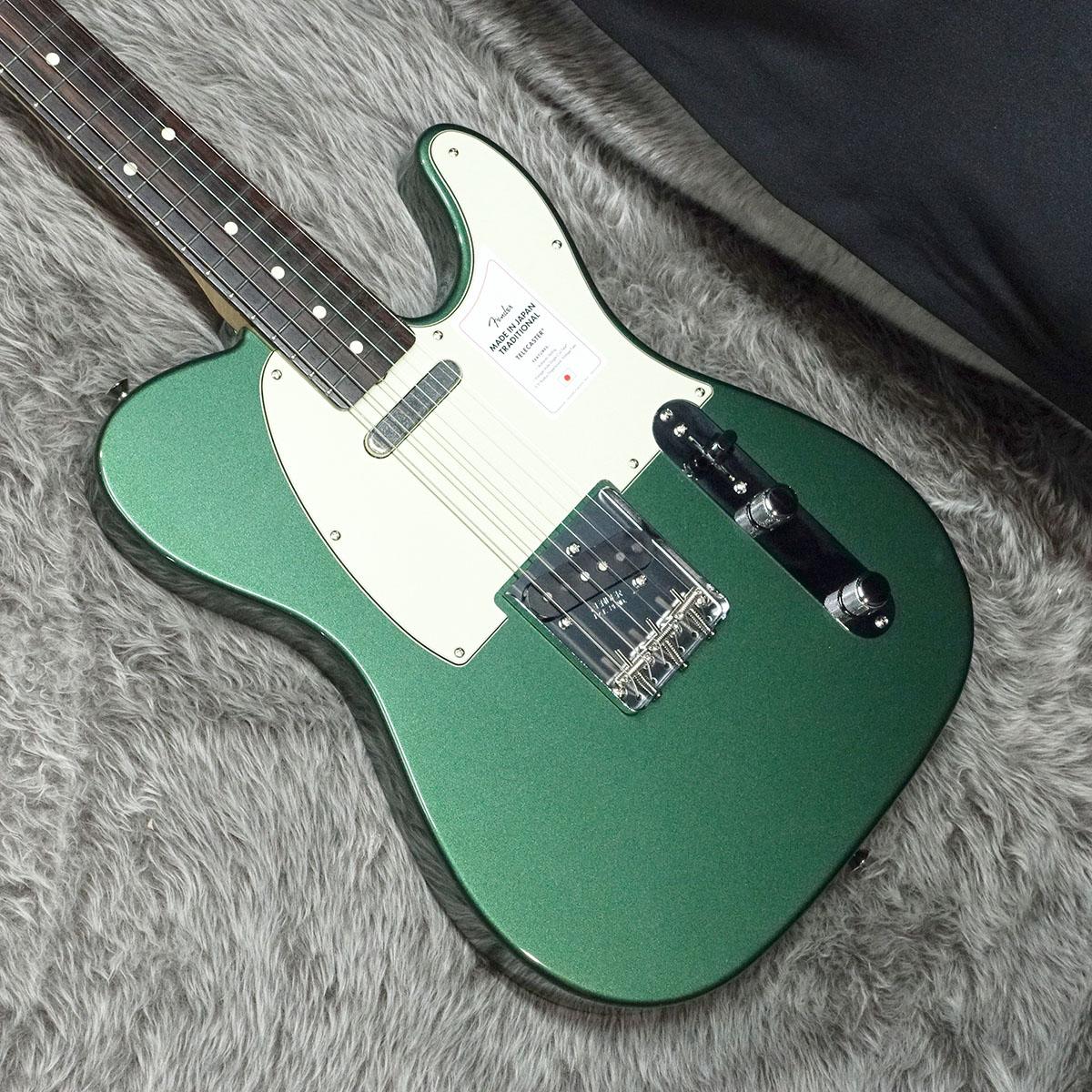 2023 Collection Made in Japan Traditional 60s Telecaster RW Aged Sherwood  Green Metallic