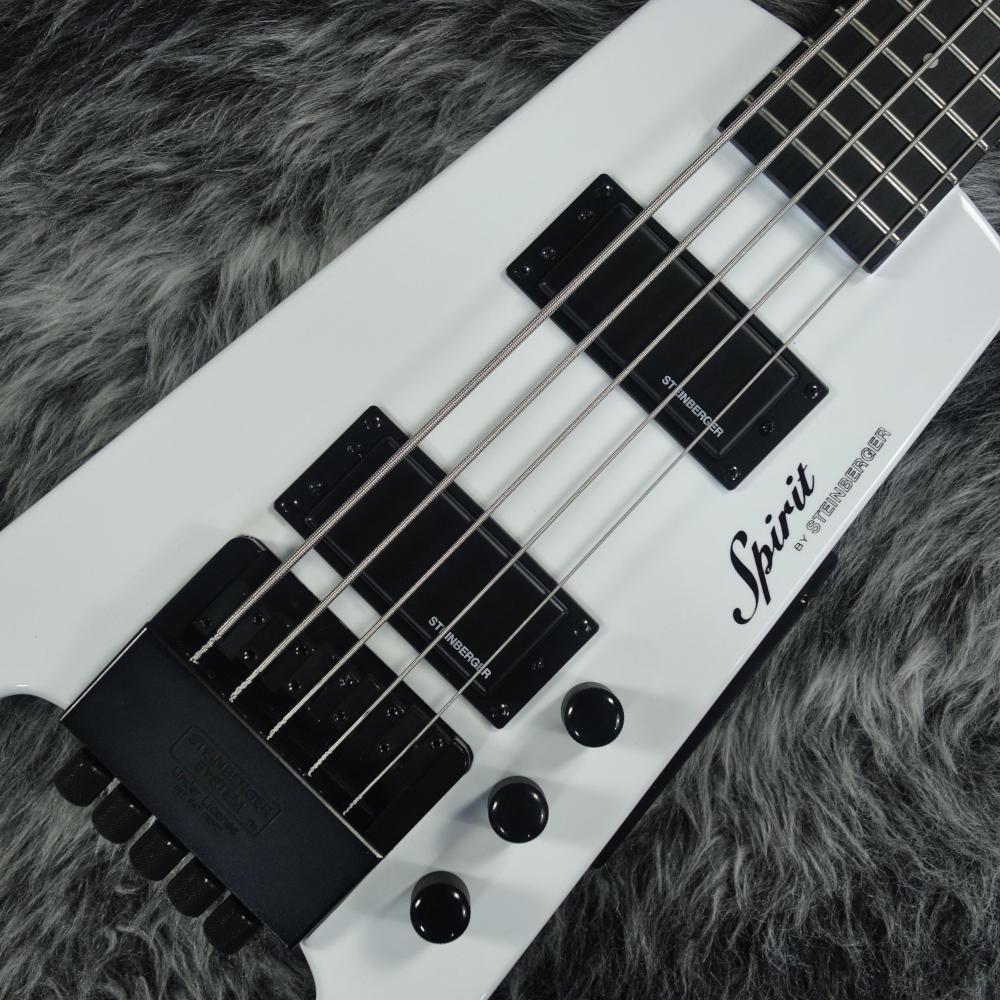 即発送Steinberger Spirit XT-25 5弦ベース ホワイト美品 STEINBERGER Spirit XT-25 (WH) [5-strings Bass] 【史上最大