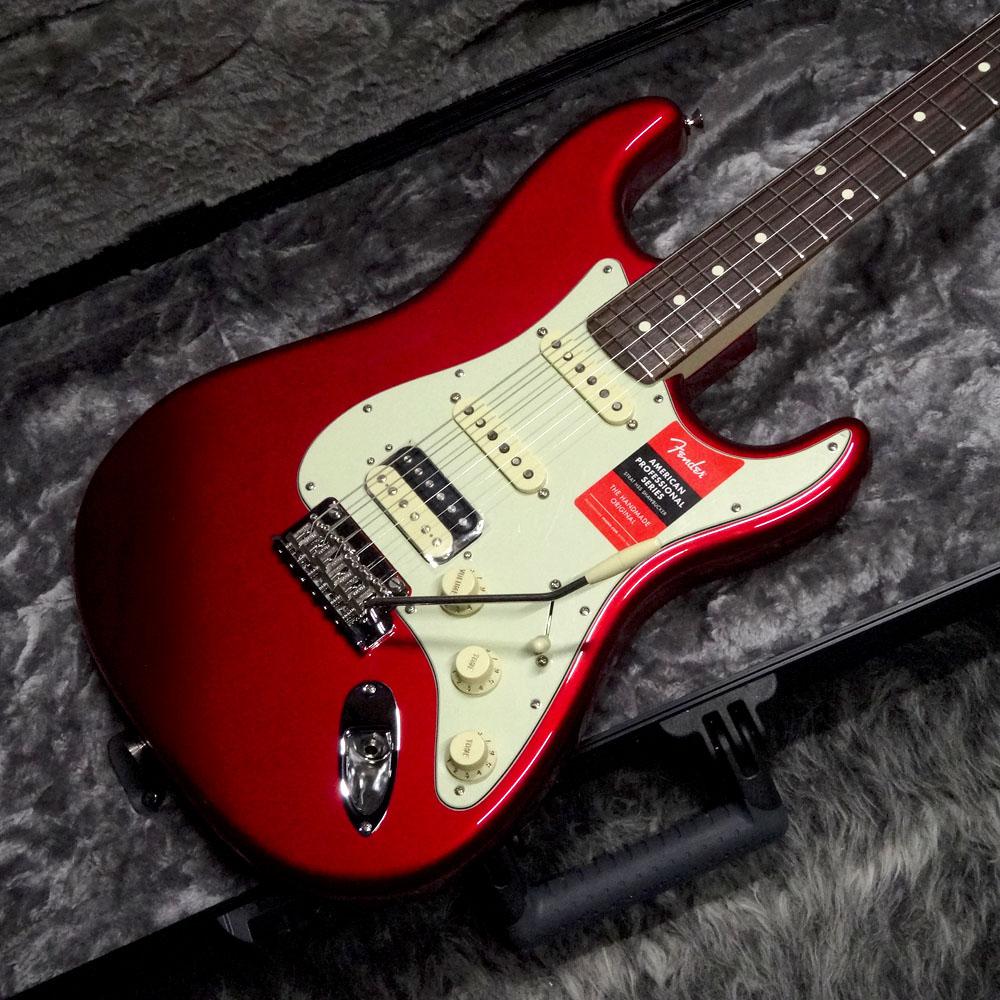 Fender USA American Professional Stratocaster HSS Shawbucker Candy