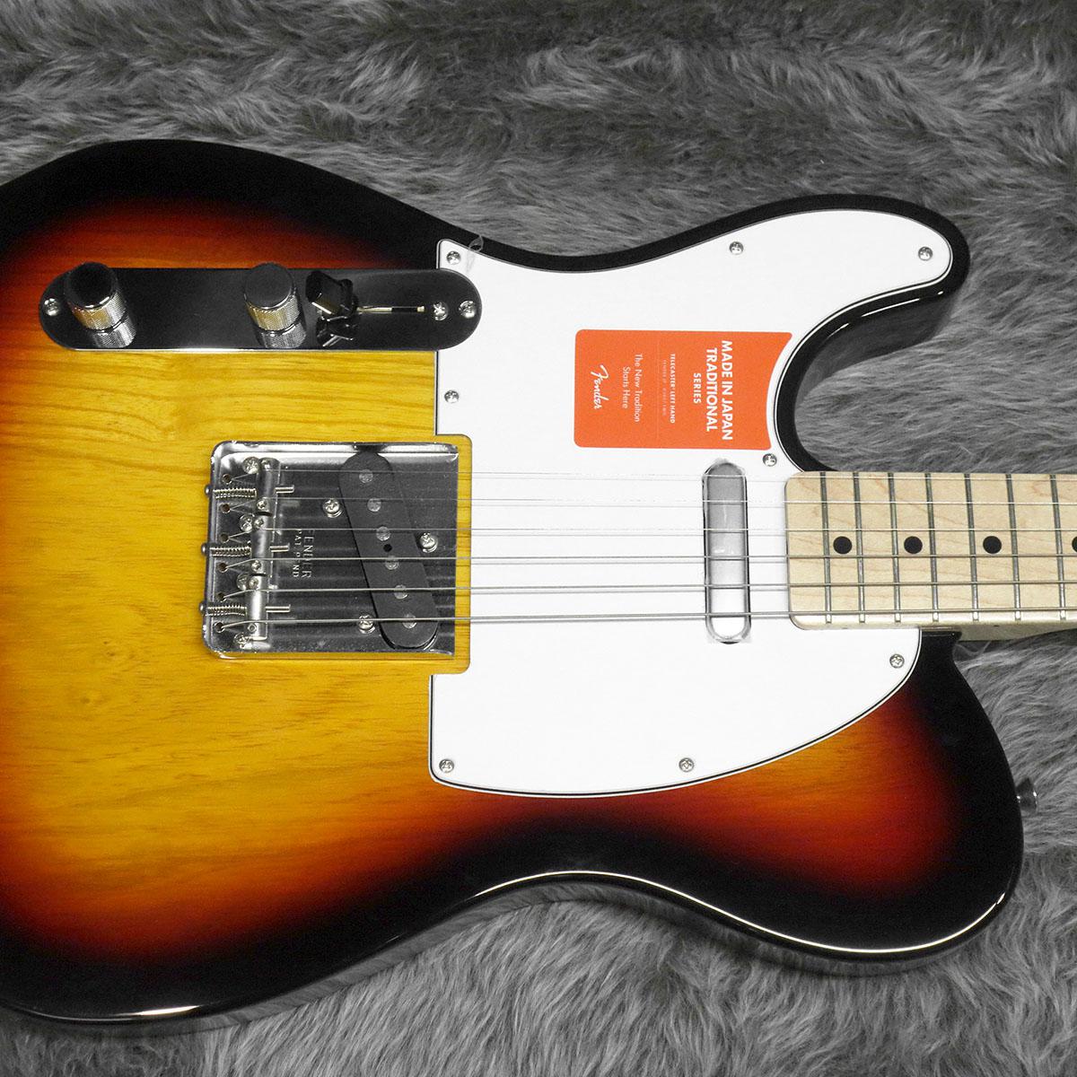 Fender Made In Japan Traditional 70s Telecaster MN LeftHand 3Tone