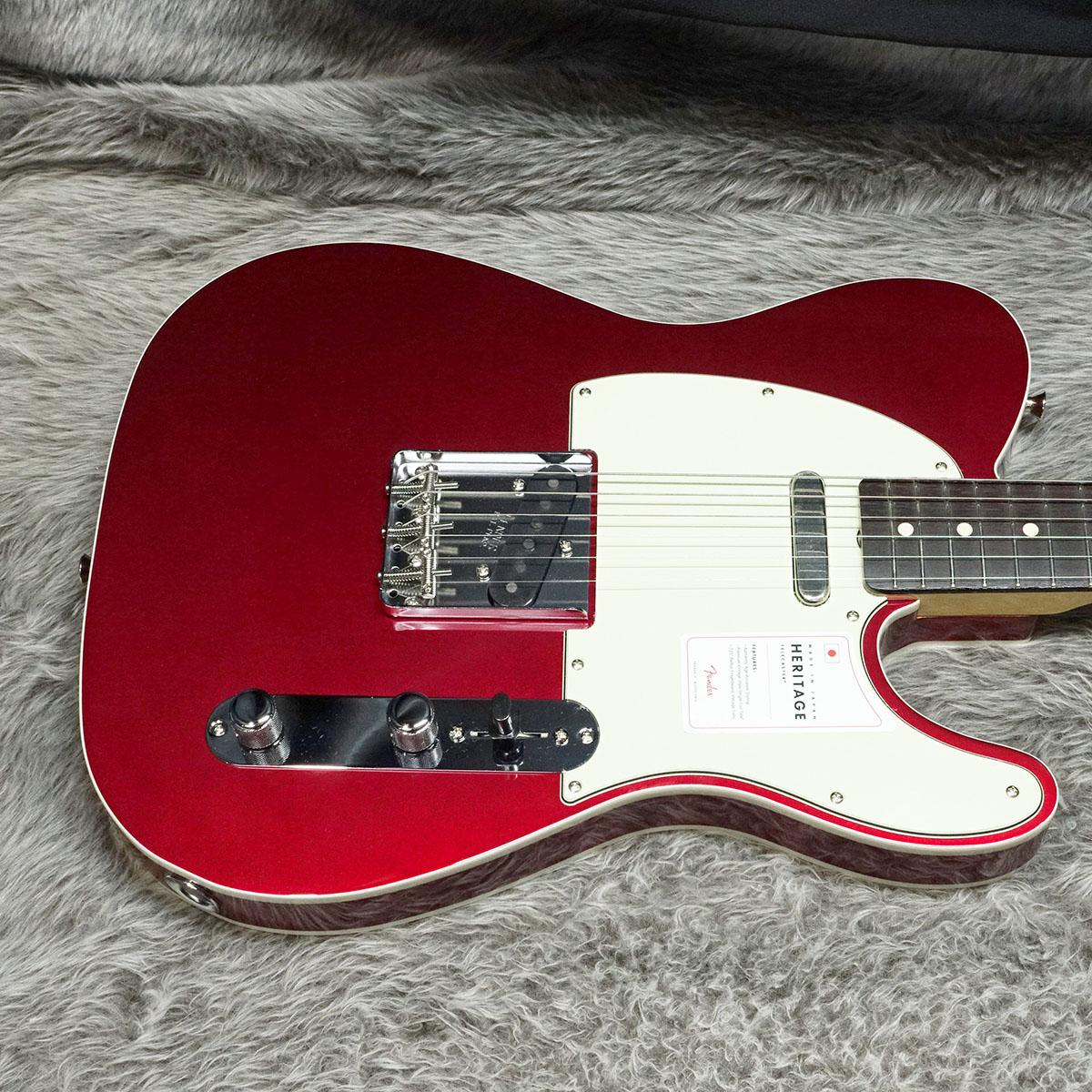 Fender 2023 Collection Made in Japan Heritage 60s Telecaster Custom RW  Candy Apple Red｜平野楽器 ロッキン オンラインストア