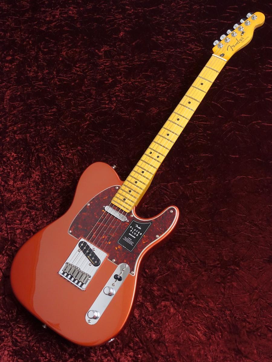 Fender Player Plus Telecaster MN Aged Candy Apple Red #MX21193374