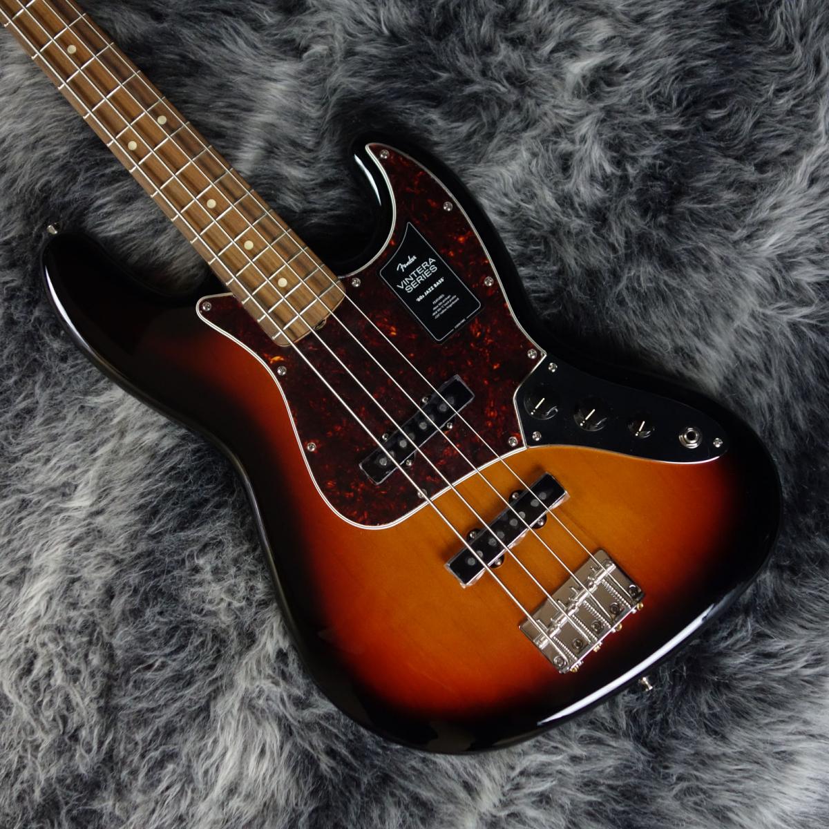 Fender Mexico Vintera '60s Jazz Bass 3-Color Sunburst 【在庫処分特価!!】 <フェンダーメキシコ>｜平野楽器  ロッキン オンラインストア