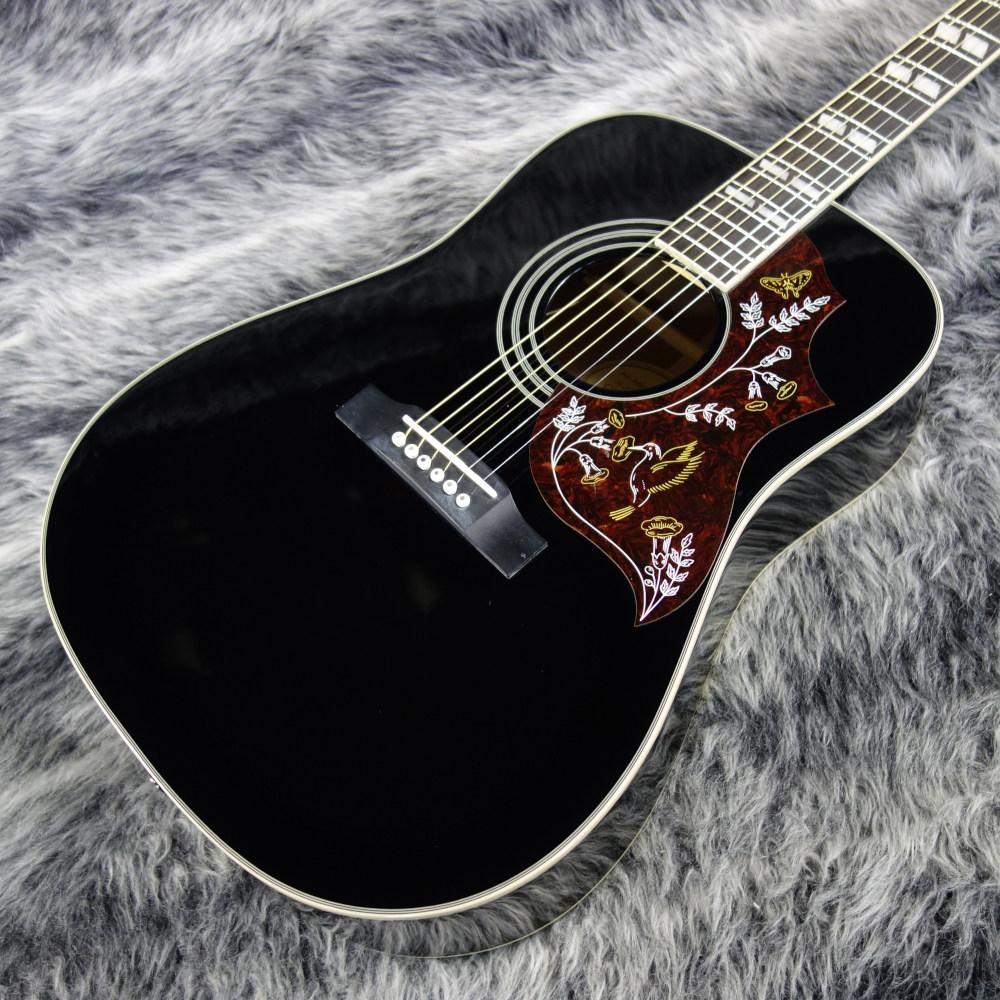 Epiphone Hummingbird Pro Ebony <エピフォン>｜平野楽器 ロッキン オンラインストア