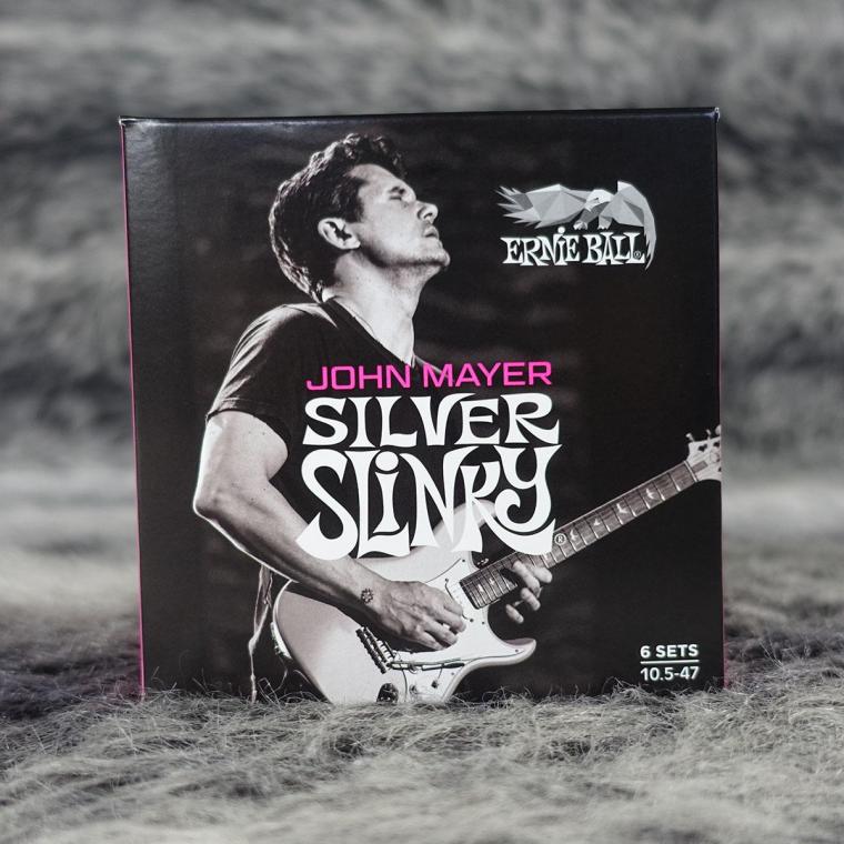 ERNIE BALL Silver Slinky Signature Electric Guitar Strings 6Pack 10.5